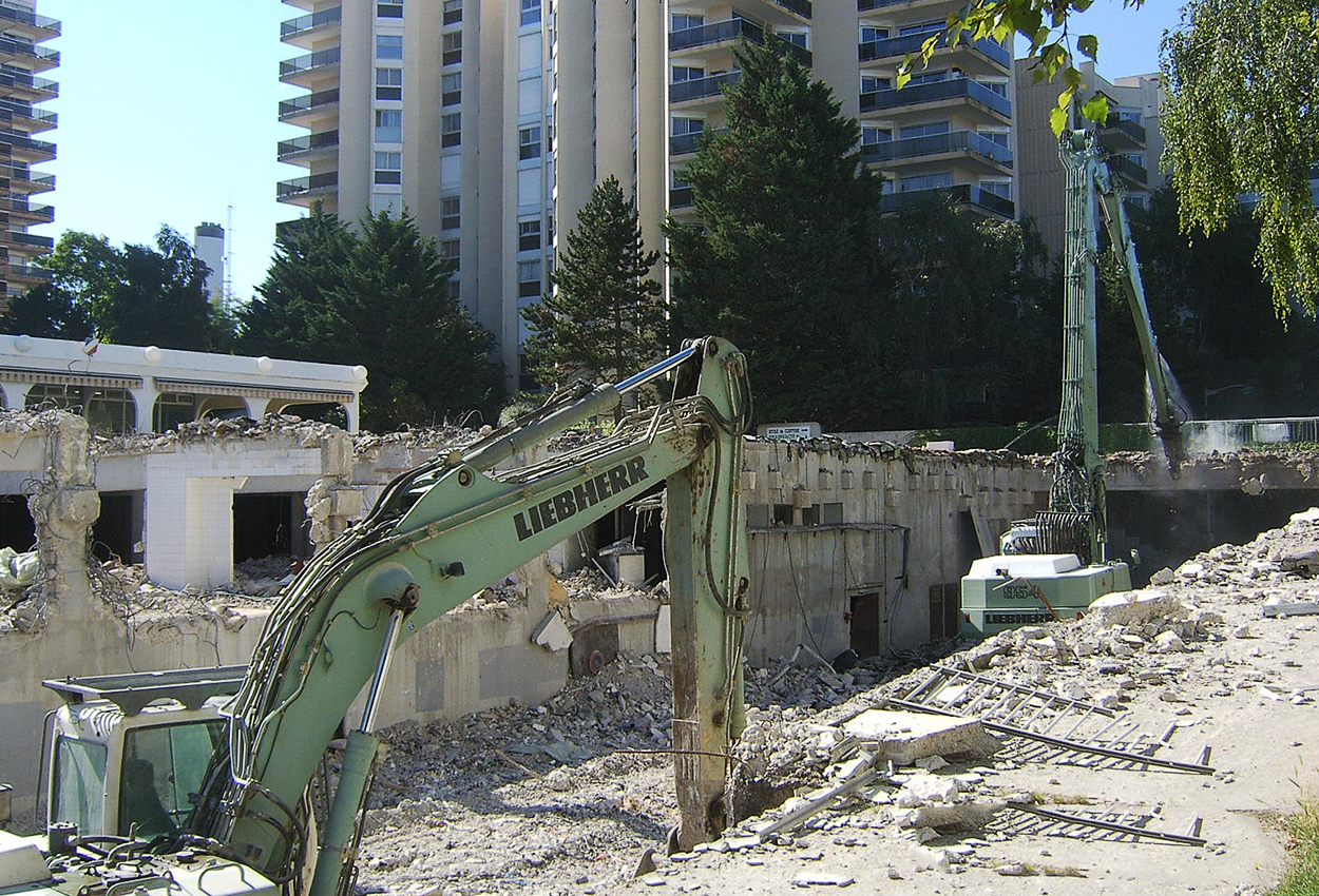 Dconstruction Dalle du Bel Air, Saint-Germain-en-Laye