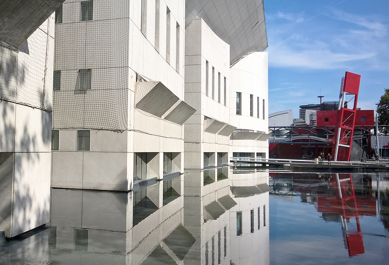 Bassin du Conservatoire La Villette Paris