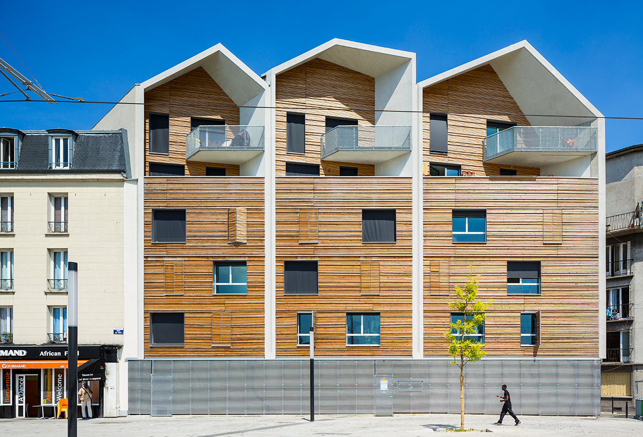 Immeuble de 20 logements et locaux techniques RATP