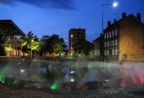 Fontaine Esplanade Roger Mas, Charleville Mzires